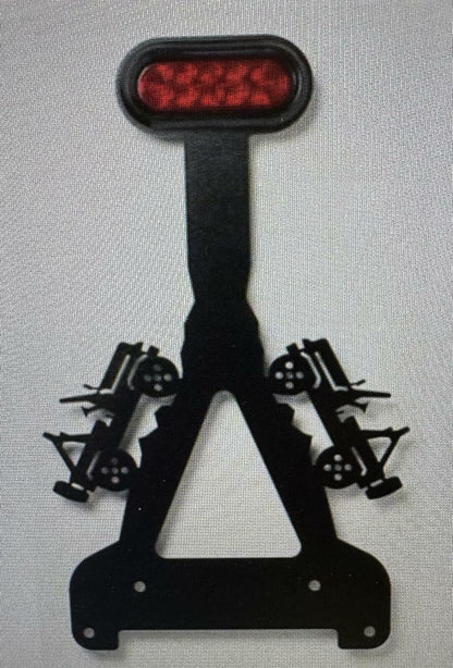 GraBars Classic LED Third Brake Light w/ Auto Logo Fixed for 87-18 Jeep Wrangler