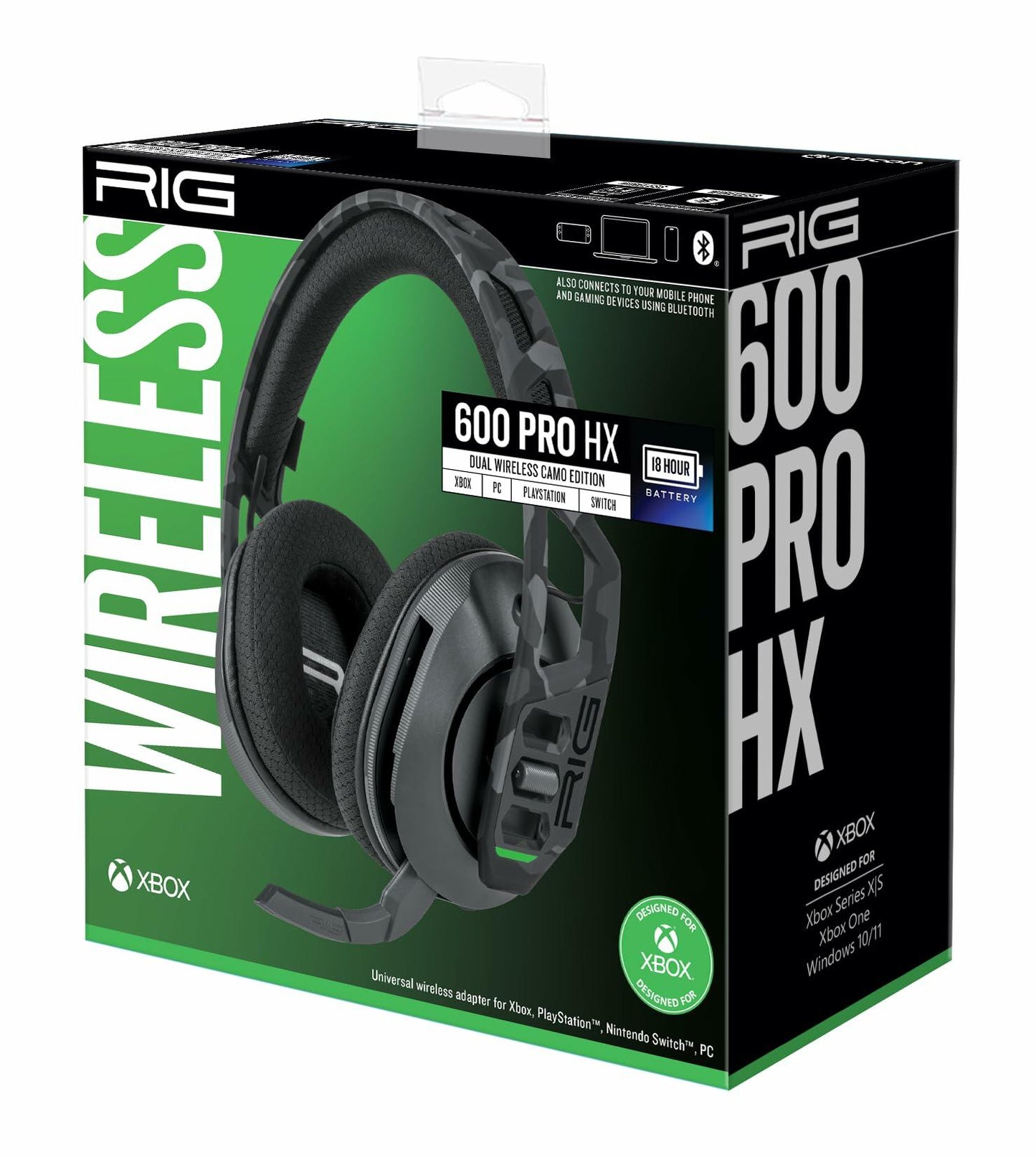 RIG 600 PRO HX Bluetooth Gaming Headset Consoles & PC Dongle is NOT INCLUDED