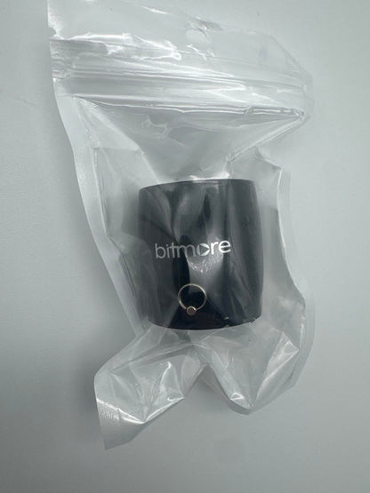 Tiny Black Unbranded Pairable Wireless Speaker 1&1/2 inches w/Keyring Attachment