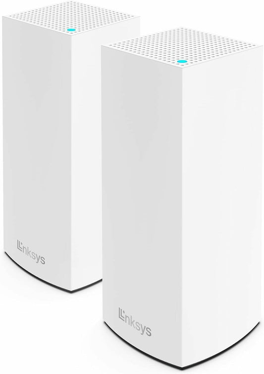 Linksys-Atlas Pro 6 WiFi Router AX2200 Mesh Wireless Router (2-pack) - White