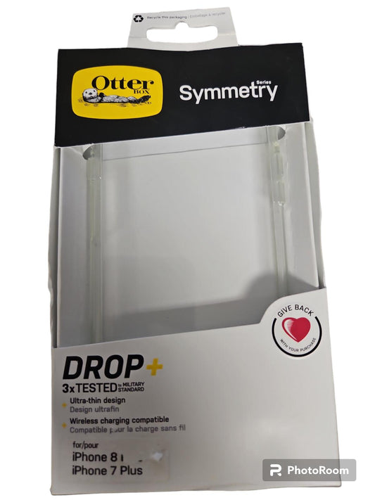 Genuine OtterBox Symmetry Series Case for Apple iPhone 8 Plus/ 7 Plus, Clear