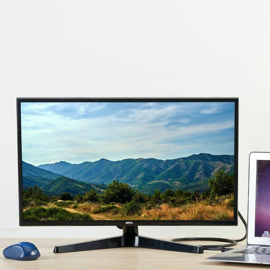 ONN 24" 1920x1080 FULL HD LED Slim Design Monitor - HDMI/VGA 60hz 14ms
