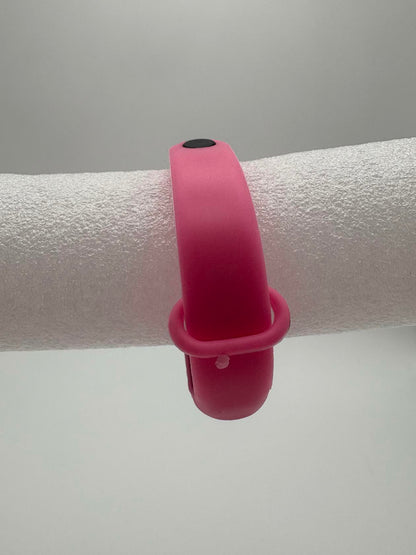 Smart Watch M8 Silicone Heart Rate Sport Watch for Kids- Pink With Lollipops