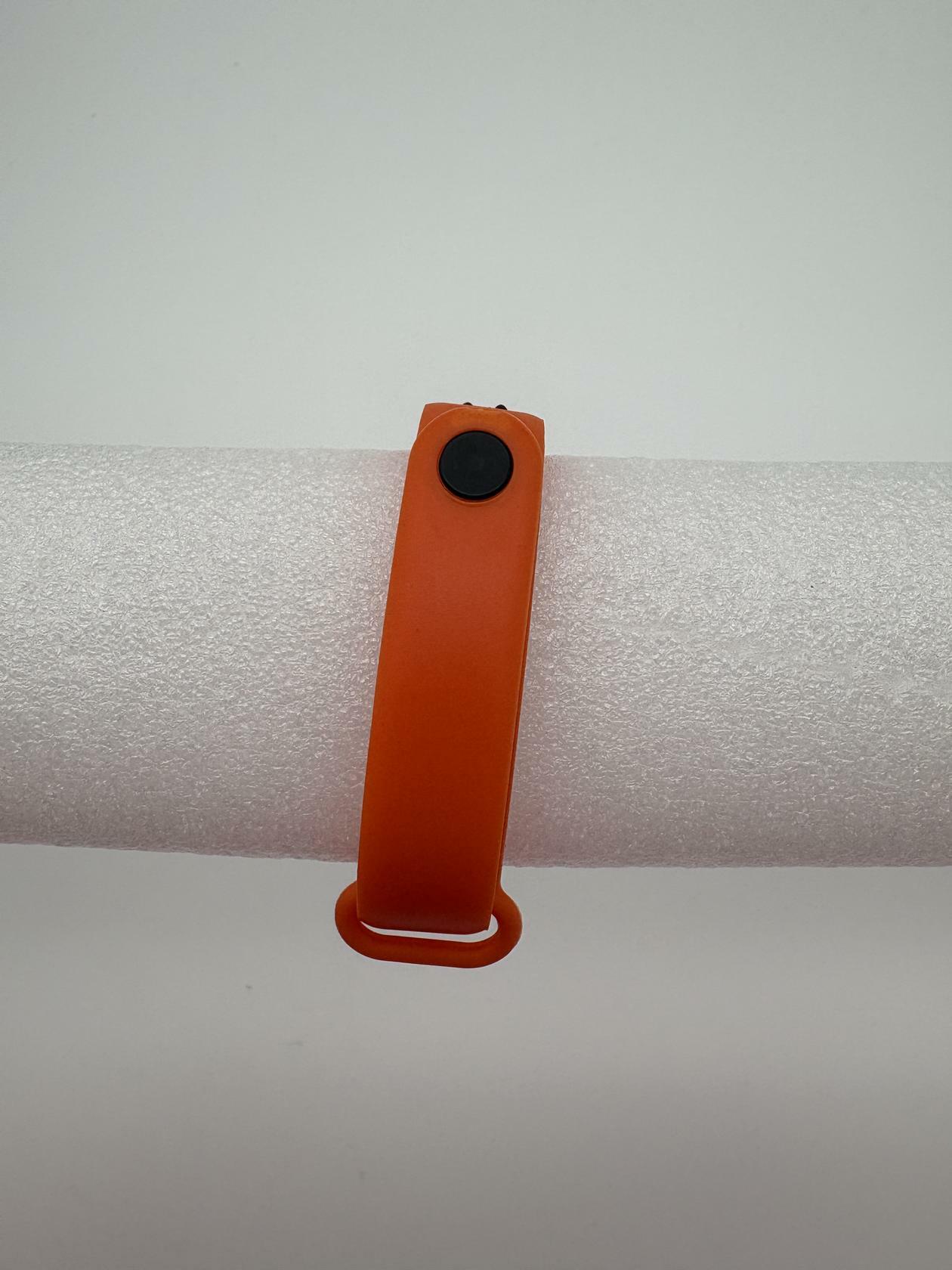 Smart Watch M8 Silicone Heart Rate Sport Watch for Kids- Orange With Oranges