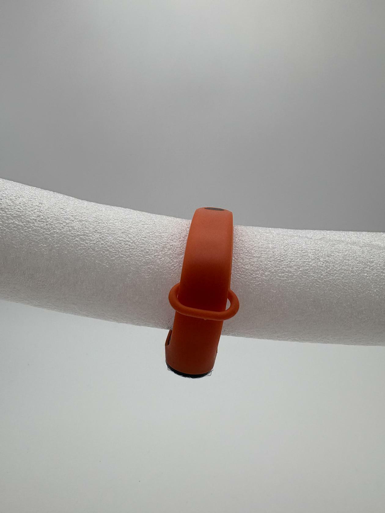 Smart Watch M8 Silicone Heart Rate Sport Watch for Kids- Orange With Oranges