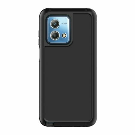 ONN. Rugged Phone Case for moto G STYLUS LTE (2023) - (Black)