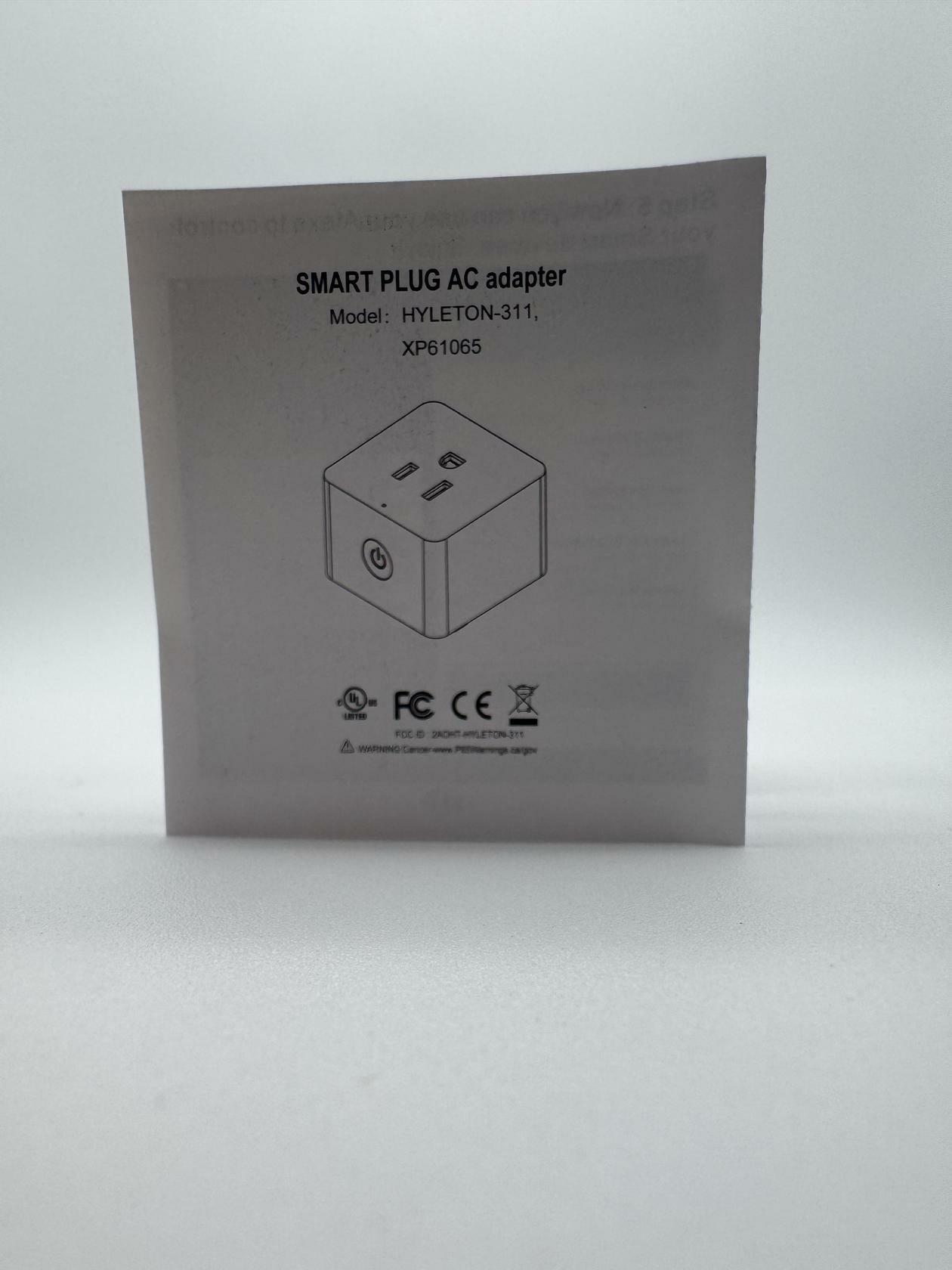 Smart Plug AC Adapter | Turn off electrical outlets from wherever you are.