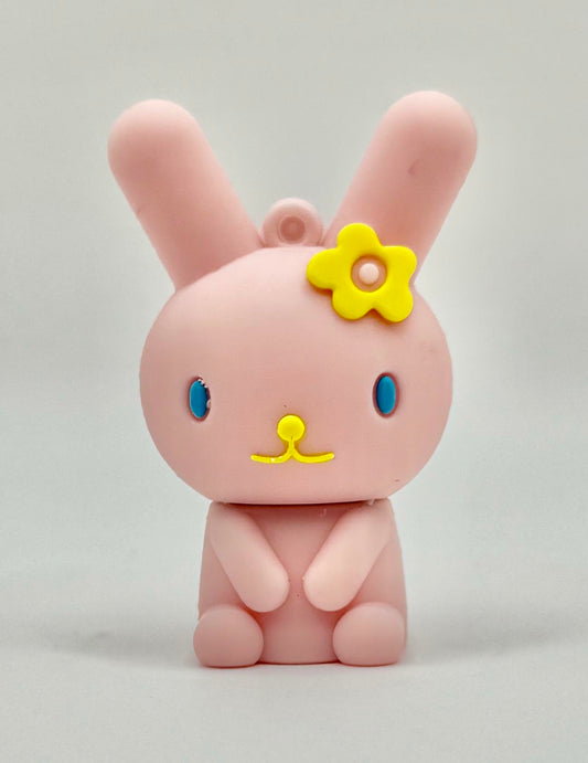 Dinosaur Driver Character USB Flash Drive 8GB | Pink Bunny - Pink