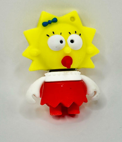 Novelty Cartoon Flash Drive 8GB |  Maggie Baby - Red & Yellow