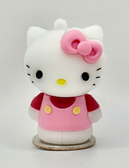 Dinosaur Driver Character USB Flash Drive 8GB | Kitty Cute - Pink & White