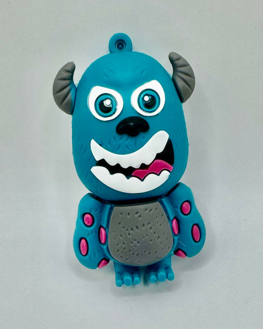 Dinosaur Driver Character USB Flash Drive 8GB | Big Smile 2 Monster - Teal