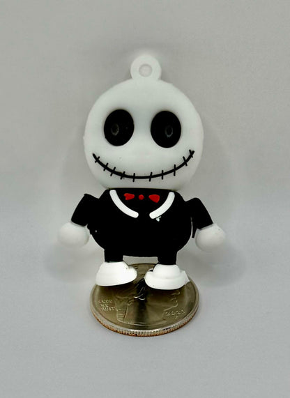 Dinosaur Driver Character USB Flash Drive 8GB | Skellyton - Black & White