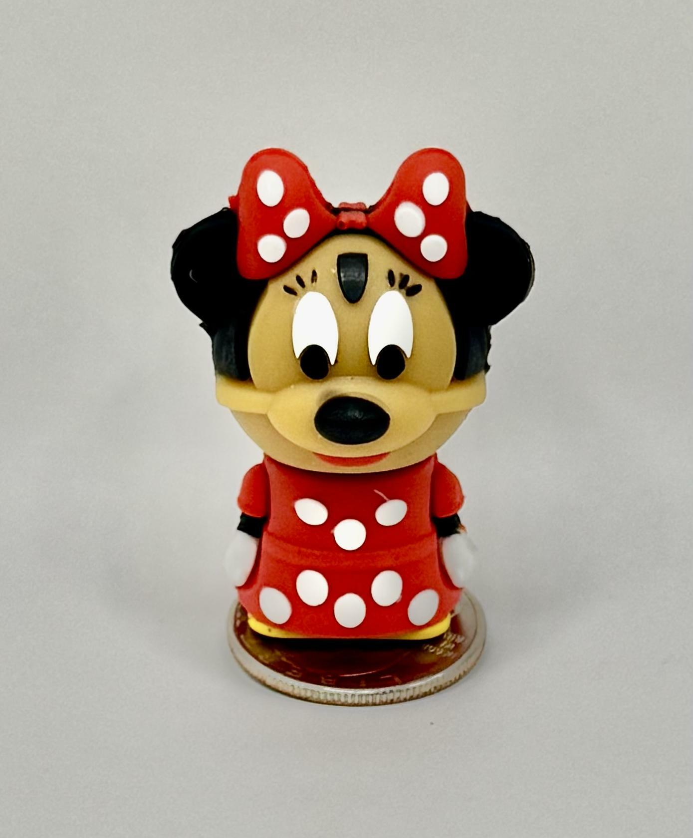 Novelty Cartoon Flash Drive 8GB |  Minnie in Polka Dots - Red & White