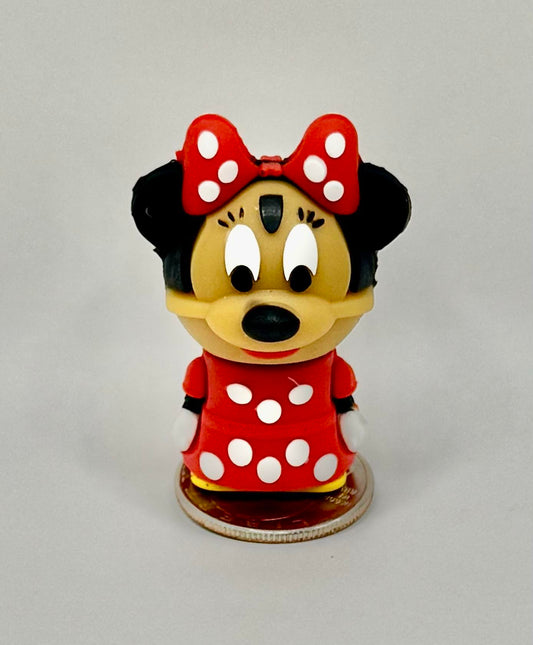 Novelty Cartoon Flash Drive 8GB |  Minnie in Polka Dots - Red & White