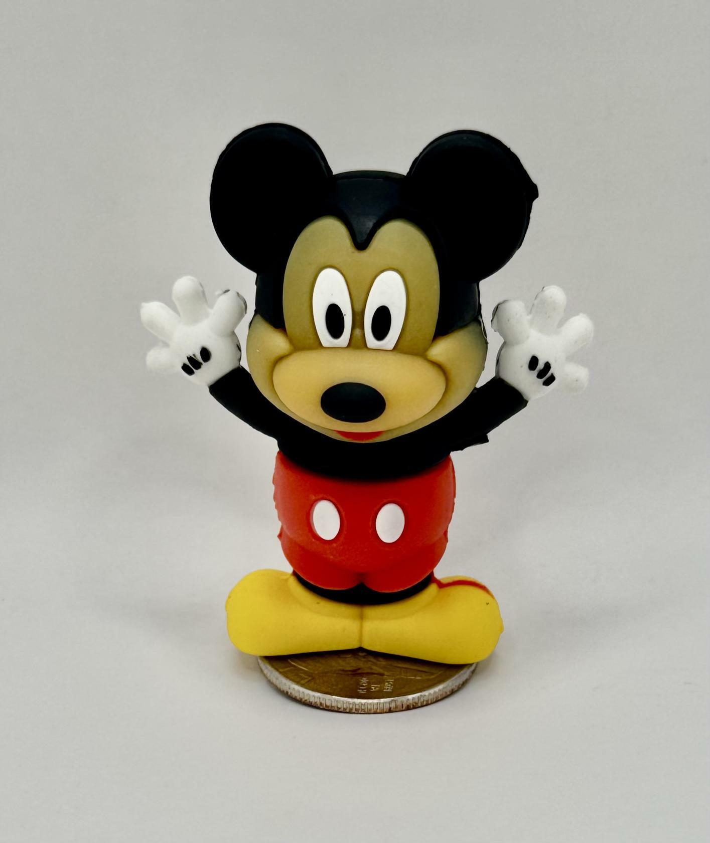 Novelty Cartoon Flash Drive 8GB |  Mickey Hands Up - Red & Yellow
