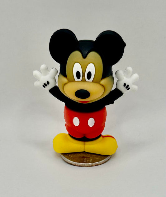 Novelty Cartoon Flash Drive 8GB |  Mickey Hands Up - Red & Yellow