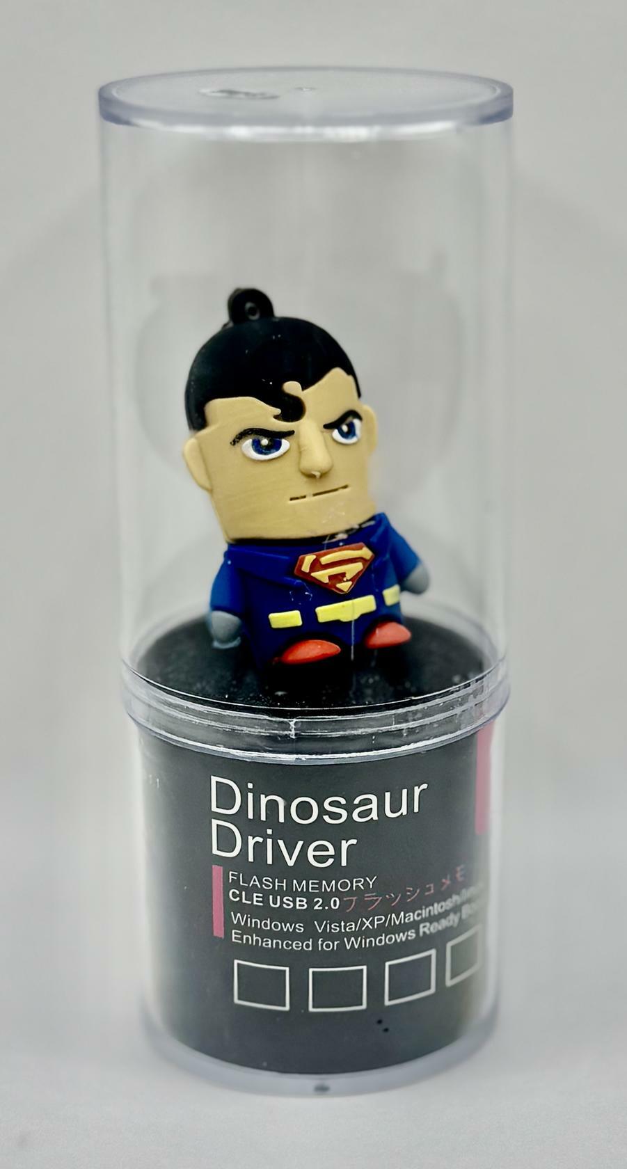Novelty Cartoon Flash Drive 8GB | Super Man with Blue Eyes