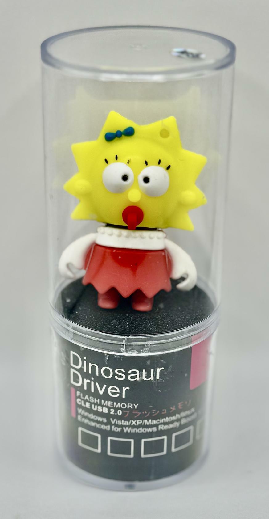 Novelty Cartoon Flash Drive 8GB |  Maggie Baby - Red & Yellow