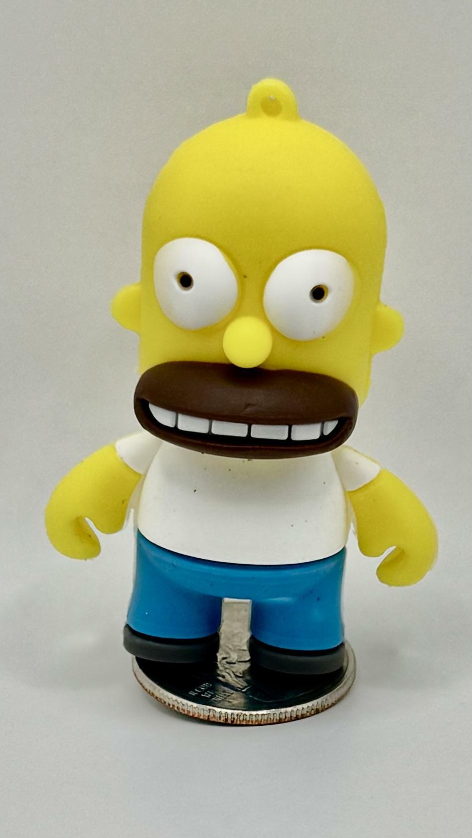 Novelty Cartoon Flash Drive 8GB | Homer Dad - Yellow, White & Blue