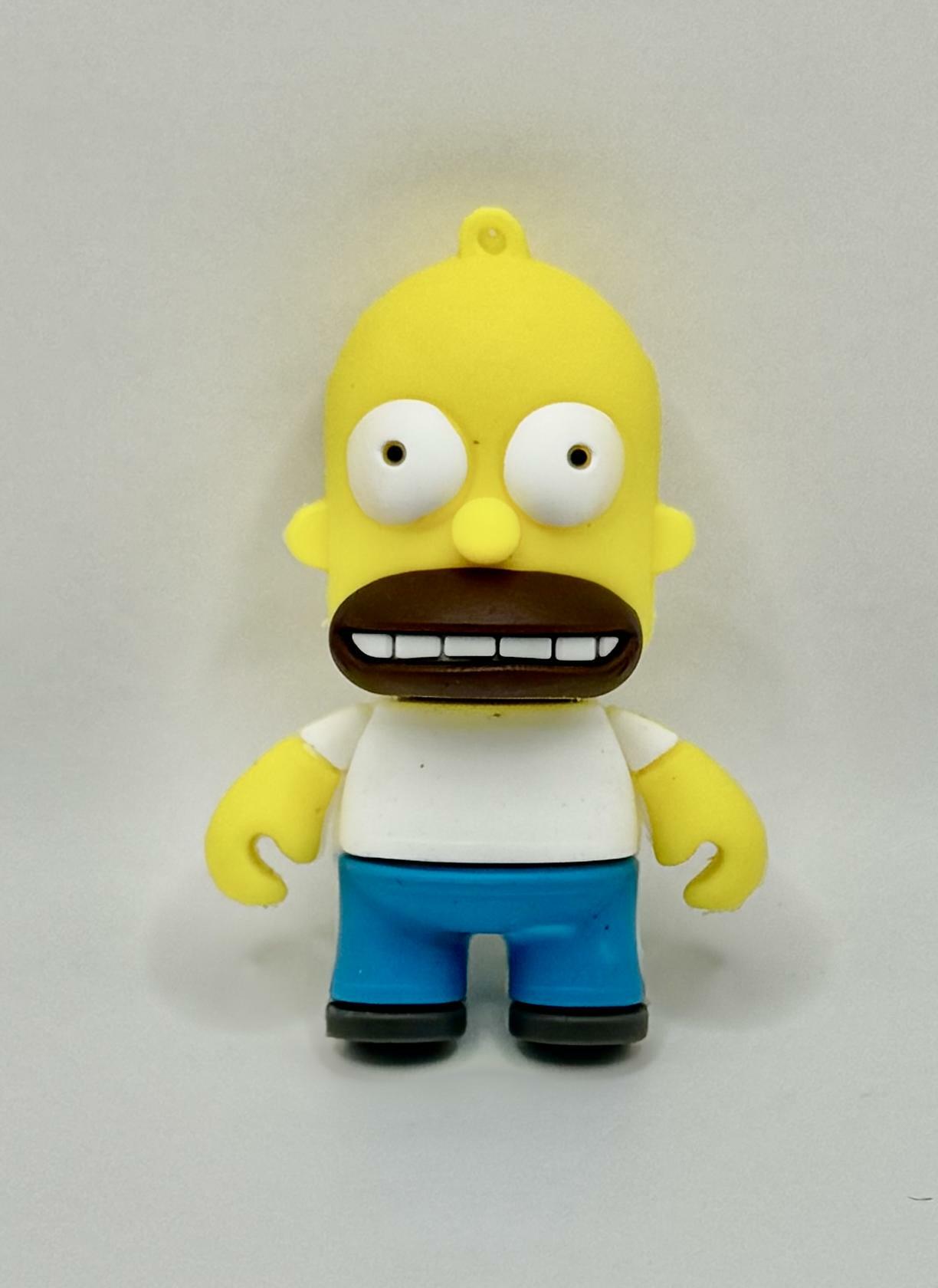 Novelty Cartoon Flash Drive 8GB | Homer Dad - Yellow, White & Blue