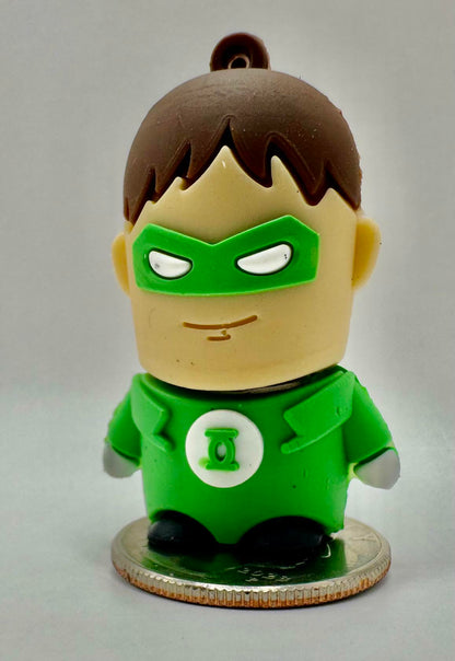 Novelty Cartoon Flash Drive 8GB | Green Hero Guy - Green