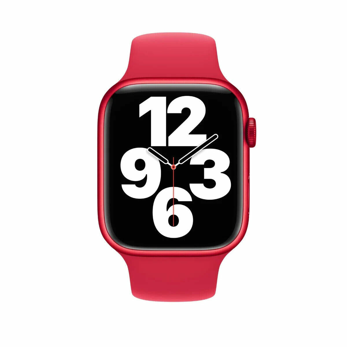 Genuine Apple Watch Sport Band 38mm SM/ML Red MLD82ZM/A, Stainless