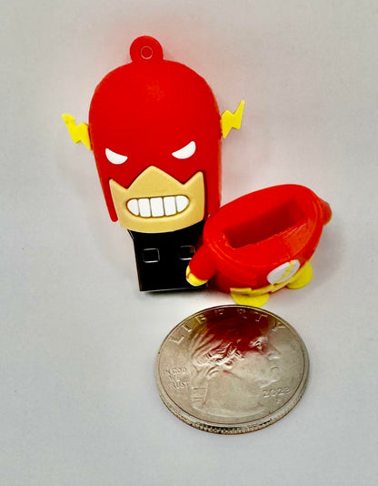 Dinosaur Driver Character USB Flash Drive 8GB | Red Action Figure - Red