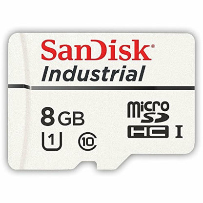 SanDisk Industrial MLC MicroSD SDHC with SanDisk Adapter (8GB)