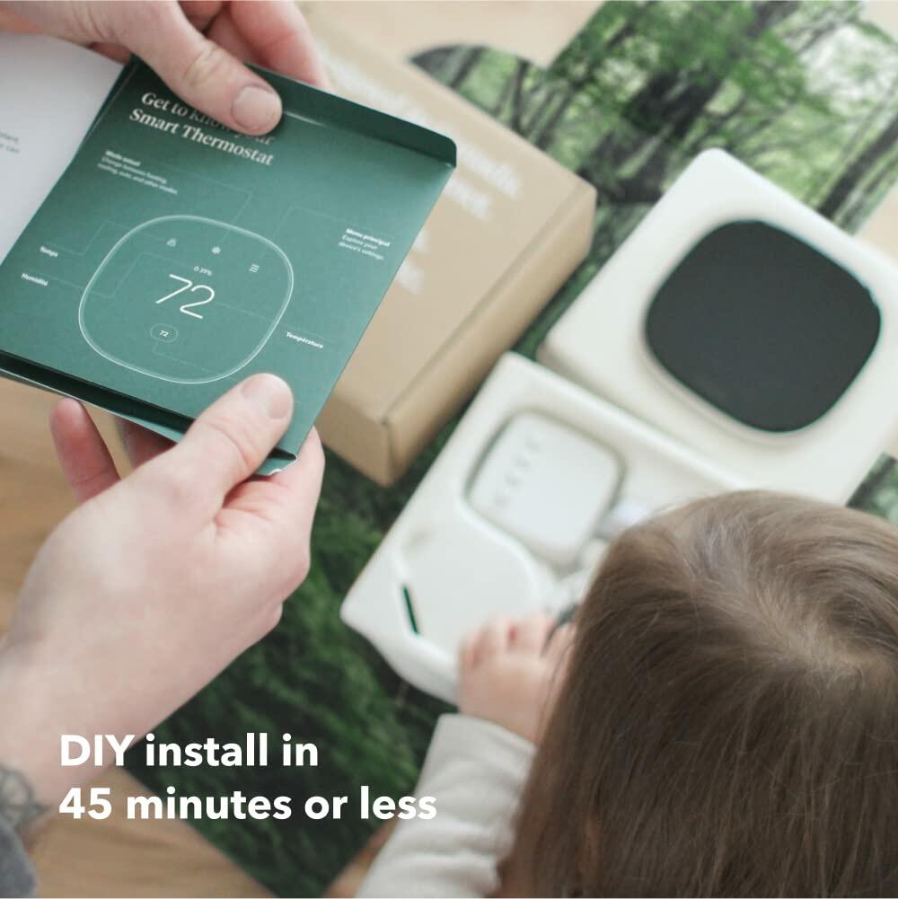 *For Parts* Ecobee Smart Thermostat - Wifi Thermostat | Energy Star Certified