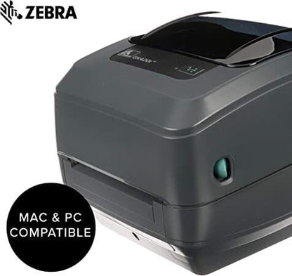 Zebra - GK420t Thermal Transfer Desktop Printer for Label *ONLY THE PRINTER*