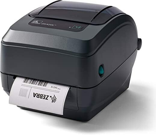 Zebra - GK420t Thermal Transfer Desktop Printer for Label *ONLY THE PRINTER*