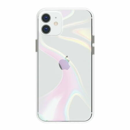 onn. Phone Case for iPhone 12 / iPhone 12 Pro - Iridescent Illusion