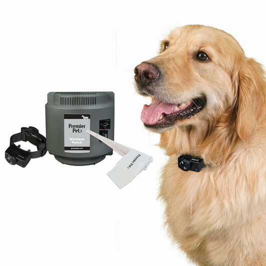 Premier Pet Wireless Dog Fence System | Circular Boundary ~ No Digging