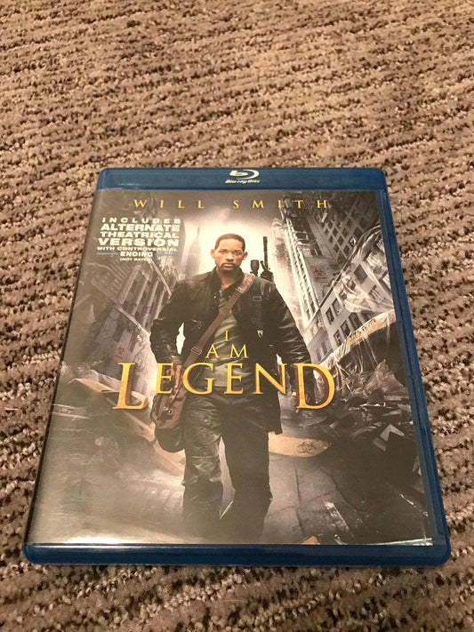 Will Smith | I Am Legend [Blu-ray] w/Special Features & Mind Blowing Excitement