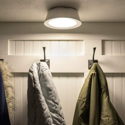 Beams 2pk LED Wireless Motion Sensing Ceiling Lights | White MB981
