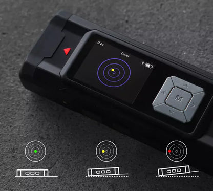 Magpie VH-80A Laser Distance Meter w/ Auto Calibration from Kickstarter, Black