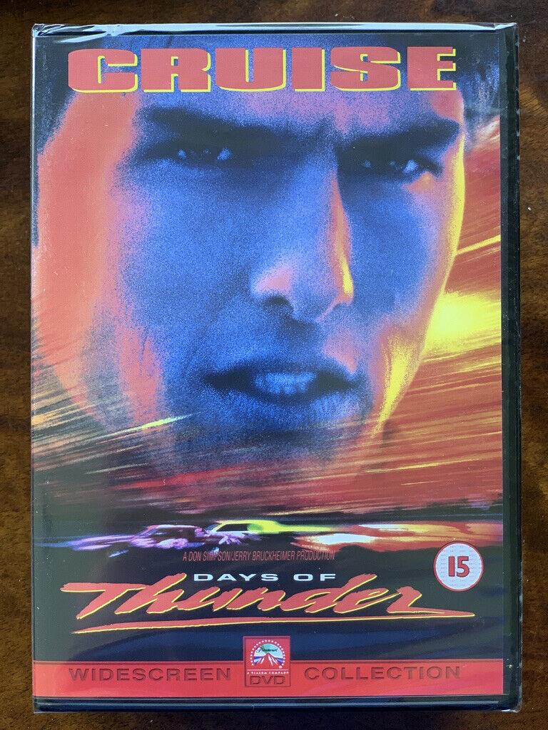 Days of Thunder (DVD, 1990) w/ Tom Cruise & Nichole Kidman