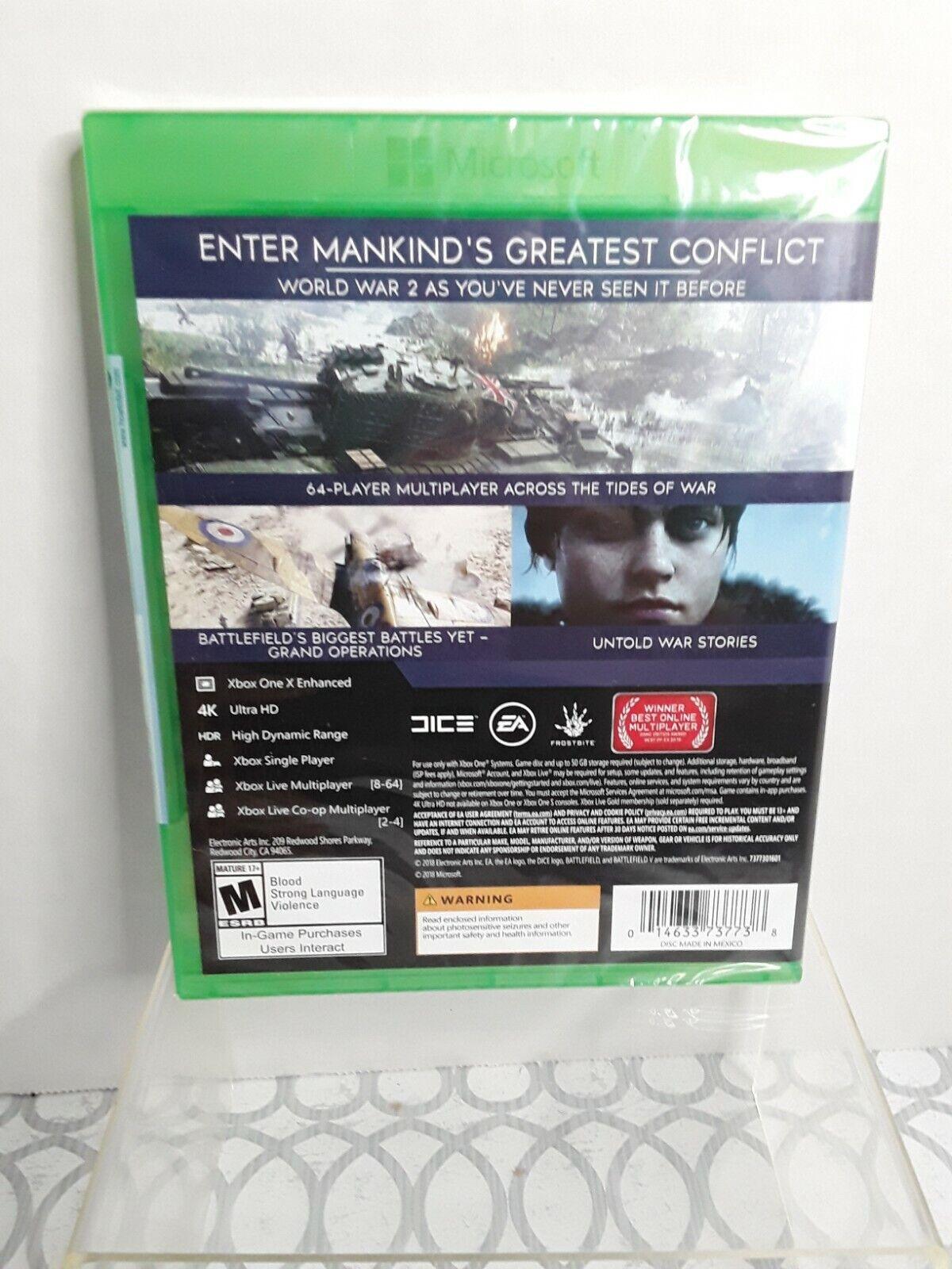 Battlefield V Game Xbox One Fast Shipping Factory Sealed Online Multiplayer