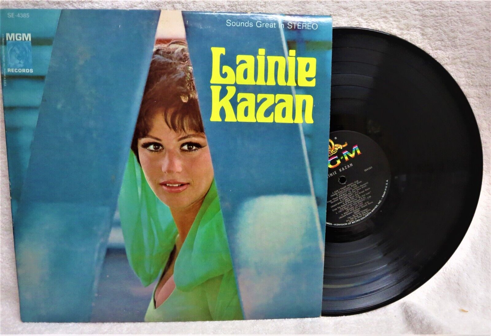 Lainie Kazan SE-4385 Vintage Vinyl Record