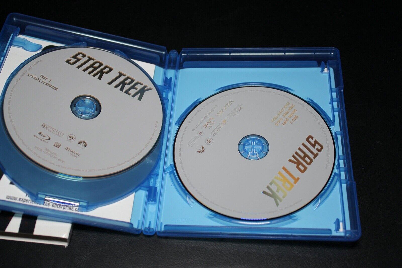 Star Trek (Blu-ray, 2009, 3-Disc Set Special Edition w/ Slipcover)