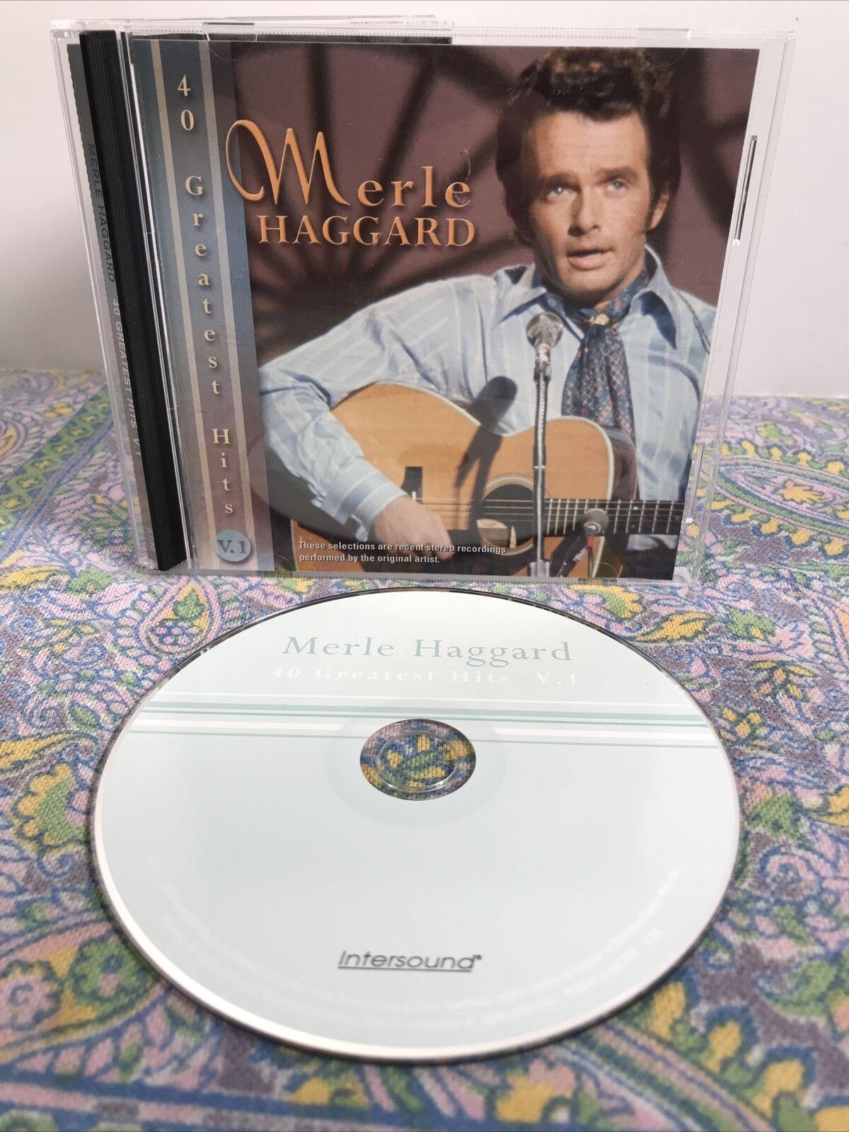 BRAND NEW SEALED! Merle Haggard - 40 Greatest Hits 2 Volume Set