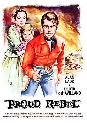 The Proud Rebel (DVD) w/ Alan Ladd & Olivia de Havilland