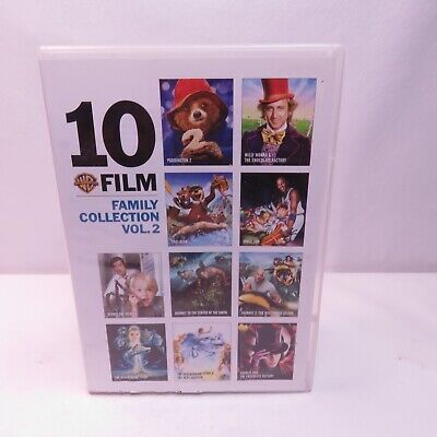 10 Film Family Collection Vol.2 Willy Wonka Paddington Yogi Neverending Charlie