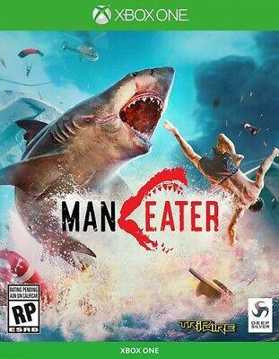 NEW SEALED! Maneater - Microsoft Xbox One [Series S X Ocean Exploration]