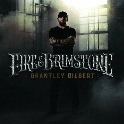 NEW SEALED! Brantley Gilbert - Fire & Brimstone CD - Cracked Case