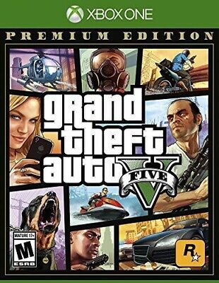 NEW SEALED! Grand Theft Auto V Premium Online Edition - Microsoft Xbox One/XB1