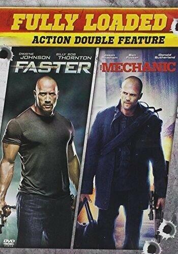 NEW SEALED! Fully Loaded: Action Double Feature - Faster/The Mechanic (DVD)