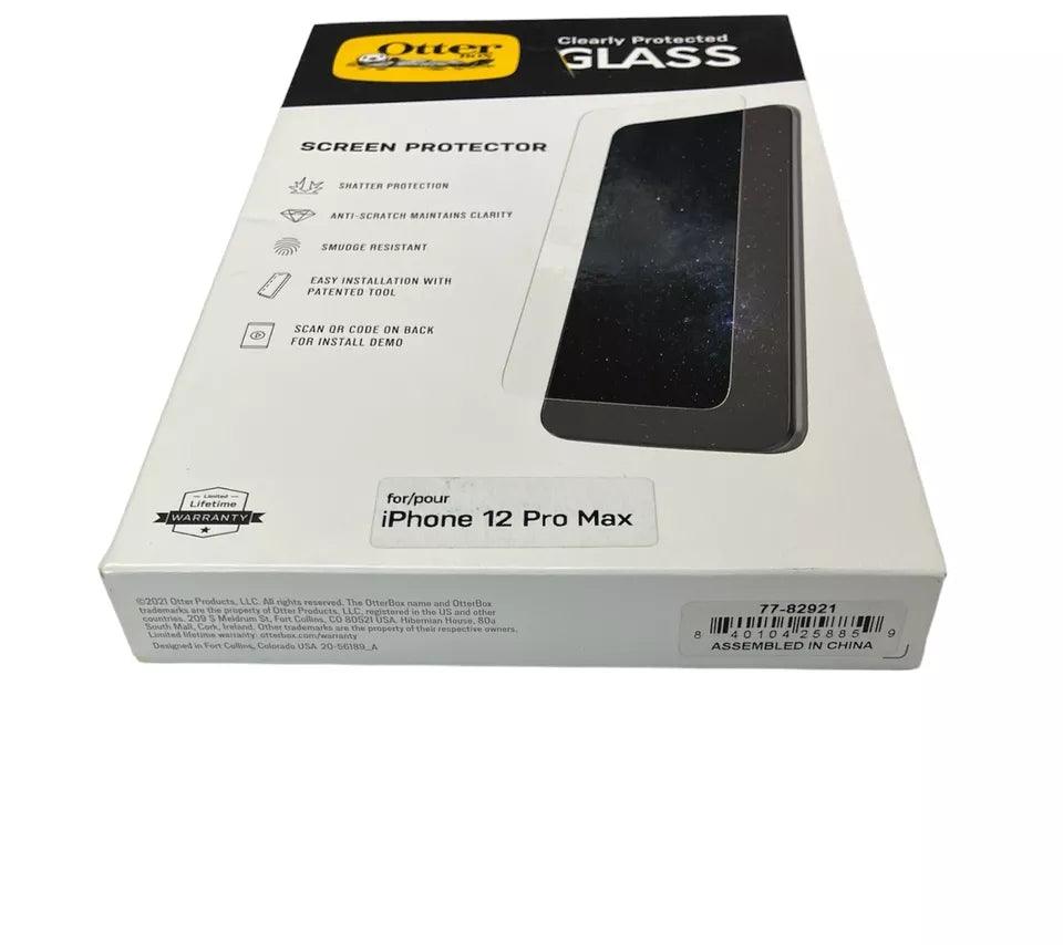 OtterBox Screen Protector for Apple iPhone 12 Pro Max - Shatter Resistance