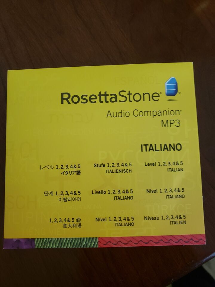 Rosetta Stone 27797 Italian Version 4, Level 1-5