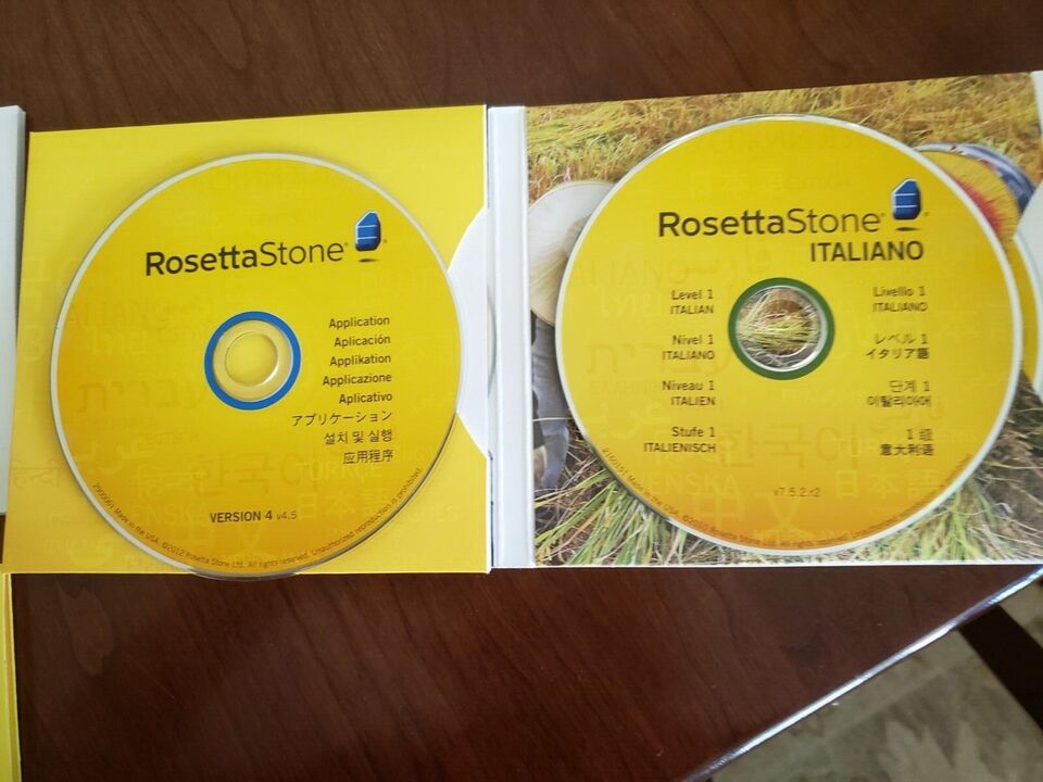 Rosetta Stone 27797 Italian Version 4, Level 1-5